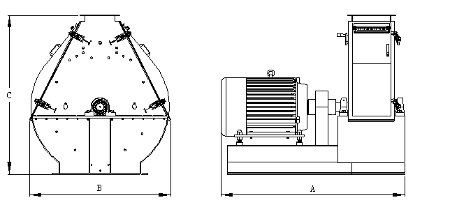 Geflügelfutter-Hammermühle