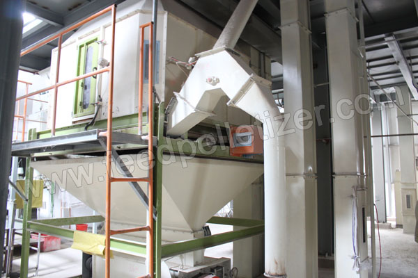 feed pellet cooler